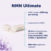 STAQ NMN Ultimate | 10-in-1 Longevity Supplement | NAD+ Supplement Precursor